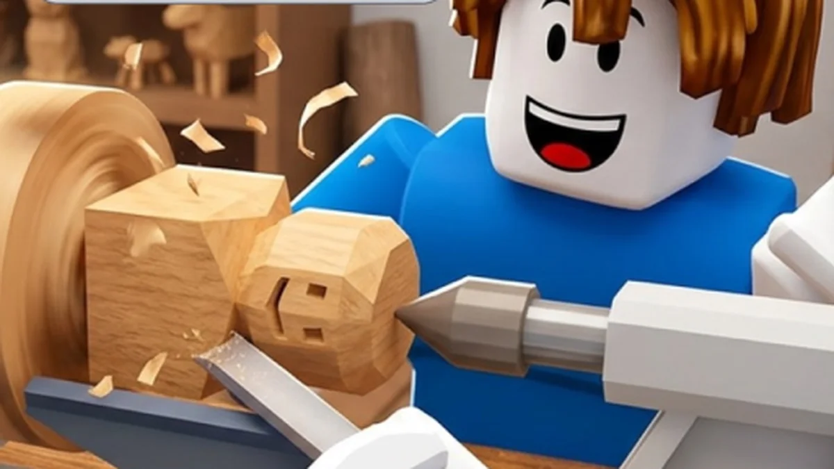 Carve Wood Roblox game banner